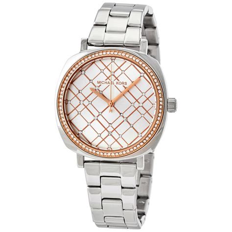 michael kors uhr 3988|Michael Kors Nia Quartz Silver Crystal Dial Ladies Watch MK3988.